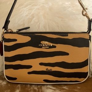 Coach Nolita 19 With Tiger Print Handbag NWOT